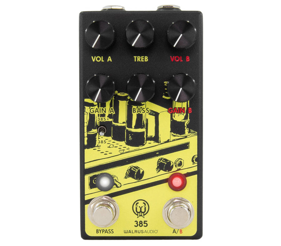 ギター Walrus audio 385 Walrus Audio 385 MKII, una versión dual del overdrive basado en el